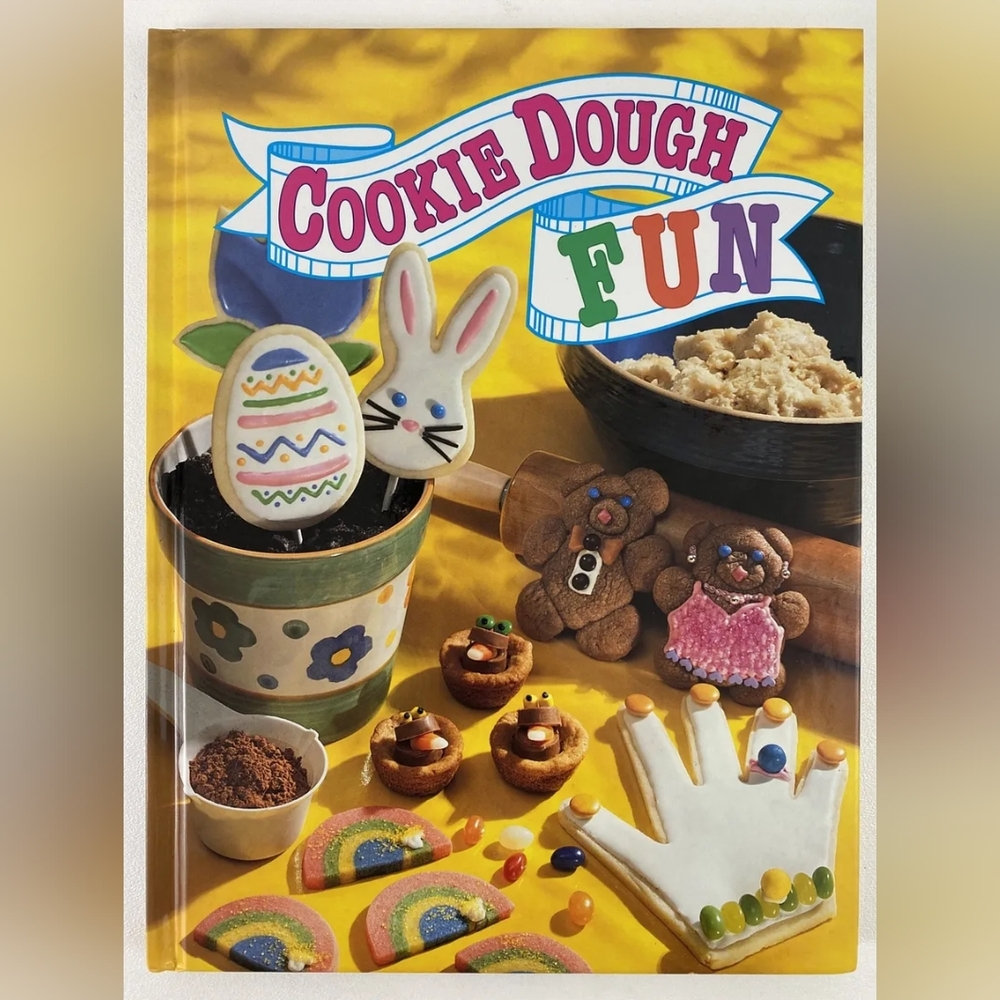 COOKIE DOUGH FUN HARDCOVER VINTAGE